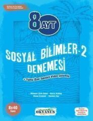 Okyanus Yayınları AYT Sosyal Bilimler 2 8li Deneme