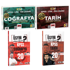 Yargı 2026 KPSS Coğrafya Harita Tablo ve Grafiklerle +5 Deneme & Yargı KPSS Tarih Akılda Kalan Pratik Tablo ve Şemalarla & Dizgi Kitap KPSS Coğrafya-Tarih Deneme Seti