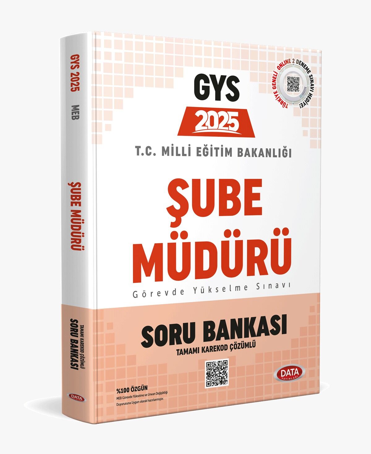 Data Yayınları 2025 Milli Eğitim Bakanlığı GYS Şube Müdürlüğü Soru Bankası