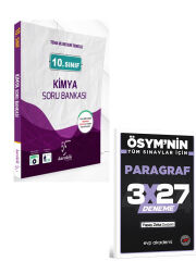 Karekök 2027 10. Sınıf Kimya Soru Bankası+EVP Akademi 3x27 Paragraf Deneme