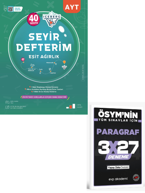 Okyanus 2027 AYT Eşit Ağırlık Okyanusta Seyir Defterim Soru Bankası+ EVP Akademi Paragraf