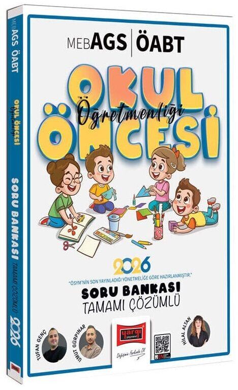 Yargı Yayınları 2026 MEB AGS ÖABT Okul Öncesi Öğretmenliği Tamamı Çözümlü Soru Bankası