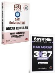 Data 2026 Gazi Üniversitesi ÜDS Ortak Konular Konu Anlatımlı Soru Bankası+ EVP Akademi Paragraf