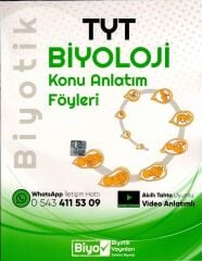 Biyotik Yayınları TYT Biyoloji Konu Anlatım Föyleri