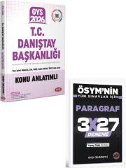 Data 2026 GYS Danıştay Başkanlığı Konu Anlatımlı+ EVP Akademi Paragraf