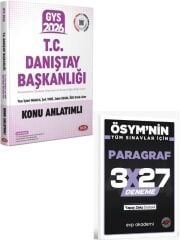 Data 2026 GYS Danıştay Başkanlığı Konu Anlatımlı+ EVP Akademi Paragraf