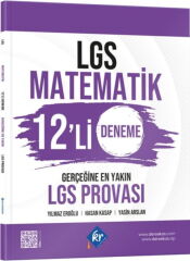 KR Akademi LGS Matematik 12 li Deneme Gerçeğine En Yakın LGS Provası