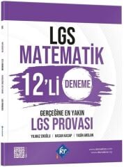 KR Akademi LGS Matematik 12 li Deneme Gerçeğine En Yakın LGS Provası