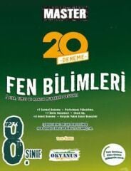 Okyanus Yayınları 8. Sınıf Master 20 Fen Bilimleri Deneme
