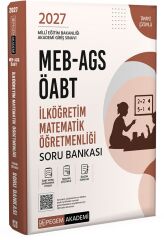Pegem 2027 ÖABT MEB-AGS İlköğretim Matematik Öğretmenliği Soru Bankası Çözümlü Pegem Akademi Yayınları