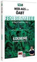 Yargı 2026 ÖABT MEB-AGS Fen Bilimleri Öğretmenliği 6 Deneme Çözümlü - Tufan Genç Yargı Yayınları