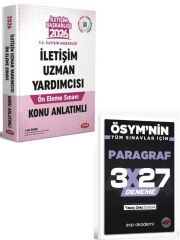 Data 2026 İletişim Başkanlığı İletişim Uzman Yardımcısı Ön Eleme Sınavı Konu Anlatımlı+ EVP Akademi Paragraf