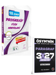 Karekök 2027 10. Sınıf Progresif Fizik Modülleri+EVP Akademi 3x27 Paragraf Deneme