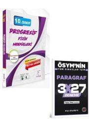 Karekök 2027 10. Sınıf Progresif Fizik Modülleri+EVP Akademi 3x27 Paragraf Deneme