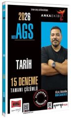 Yargı Yayınları 2026 MEB AGS Anka Ekibi Tarih Tamamı Çözümlü 15 Deneme