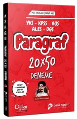 Dijika KPSS YKS MEB-AGS ALES DGS Paragraf 20x50 Deneme - Hasan Onur Toprak Dijika Yayınları