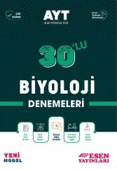 Esen Yayınları AYT Biyoloji 30 lu Deneme