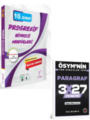 Karekök 2027 10. Sınıf Progresif Biyoloji Modülleri+EVP Akademi 3x27 Paragraf Deneme