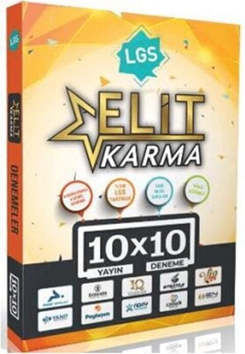 Paraf Yayınları LGS Elit Karma 10 x 10 Deneme