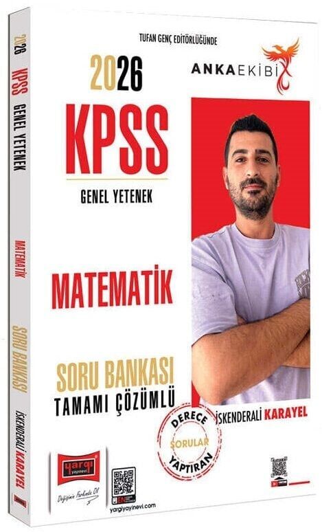 Yargı 2026 KPSS Matematik Soru Bankası Anka Ekibi Çözümlü - İskender Karayel Yargı Yayınları