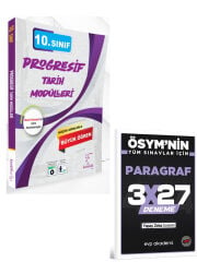 Karekök 2027 10. Sınıf Progresif Tarih Modülleri+EVP Akademi 3x27 Paragraf Deneme