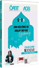 Yargı Yayınları 2026 ÖABT MEB AGS DKAB DHBT Din Kültürü ve Ahlak Bilgisi Öğretmenliği Tamamı Çözümlü 5 Deneme