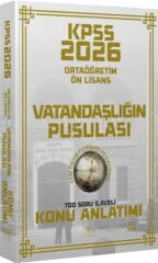 CBA Yayınları 2026 KPSS Lise Ortaöğretim Ön Lisans Vatandaşlık Vatandaşlığın Pusulası Konu Anlatımı