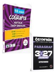 Karekök 2027 10. Sınıf Coğrafya Haftalık Takip Sınavları+Karekök Yayınları 10. Sınıf Coğrafya Haftalık Takip Sınavları