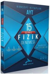 Paraf Yayınları AYT İşlemsiz Fizik 15 Branş Denemesi