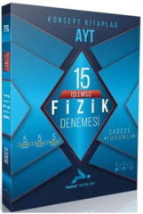 Paraf Yayınları AYT İşlemsiz Fizik 15 Branş Denemesi