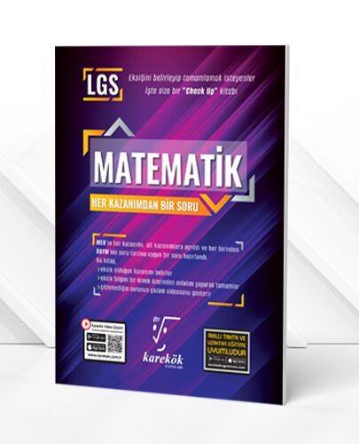Karekök Yayınları 8. Sınıf LGS Matematik Her Kazanımdan Bir Soru
