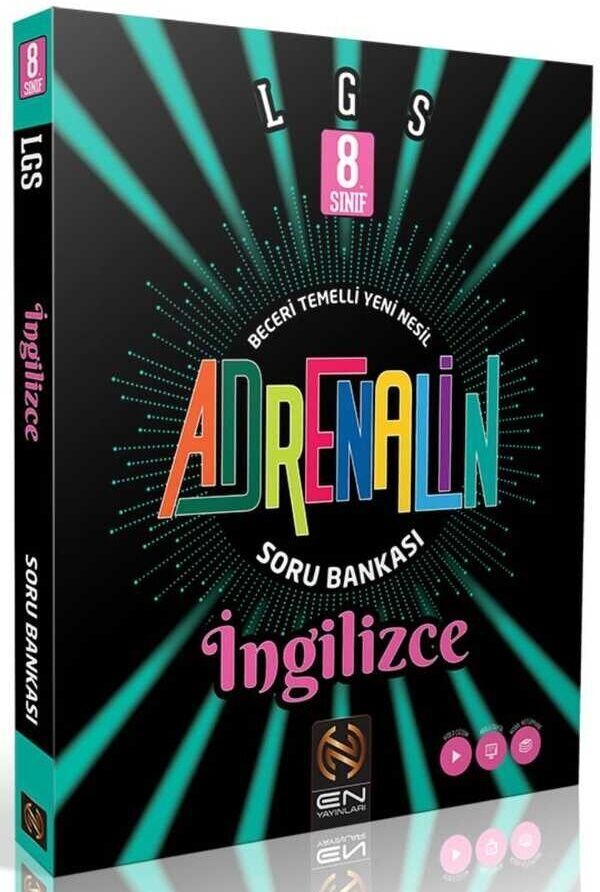 En Yayınları 8. Sınıf İngilizce Adrenalin Soru Bankası