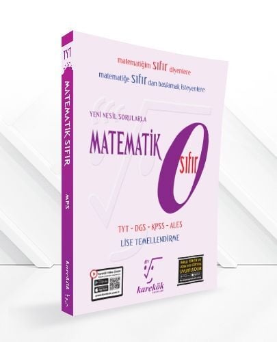 Karekök Yayınları Yeni Nesil Sorularla Matematik SIFIR