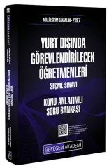 Pegem 2027 MEB Yurt Dışında Görevlendirilecek Öğretmenleri Seçme Sınavı Konu Anlatımlı Soru Bankası Pegem Akademi Yayınları
