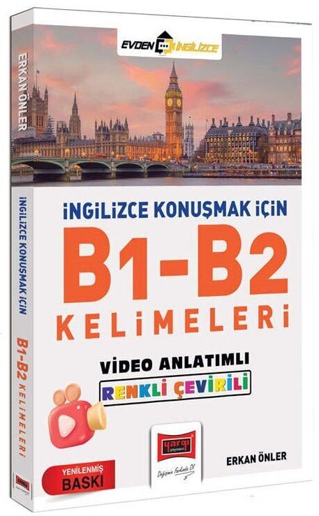 Yargı İngilizce Konuşmak İçin B1-B2 Kelimeleri - Erkan Önler Yargı Yayınları