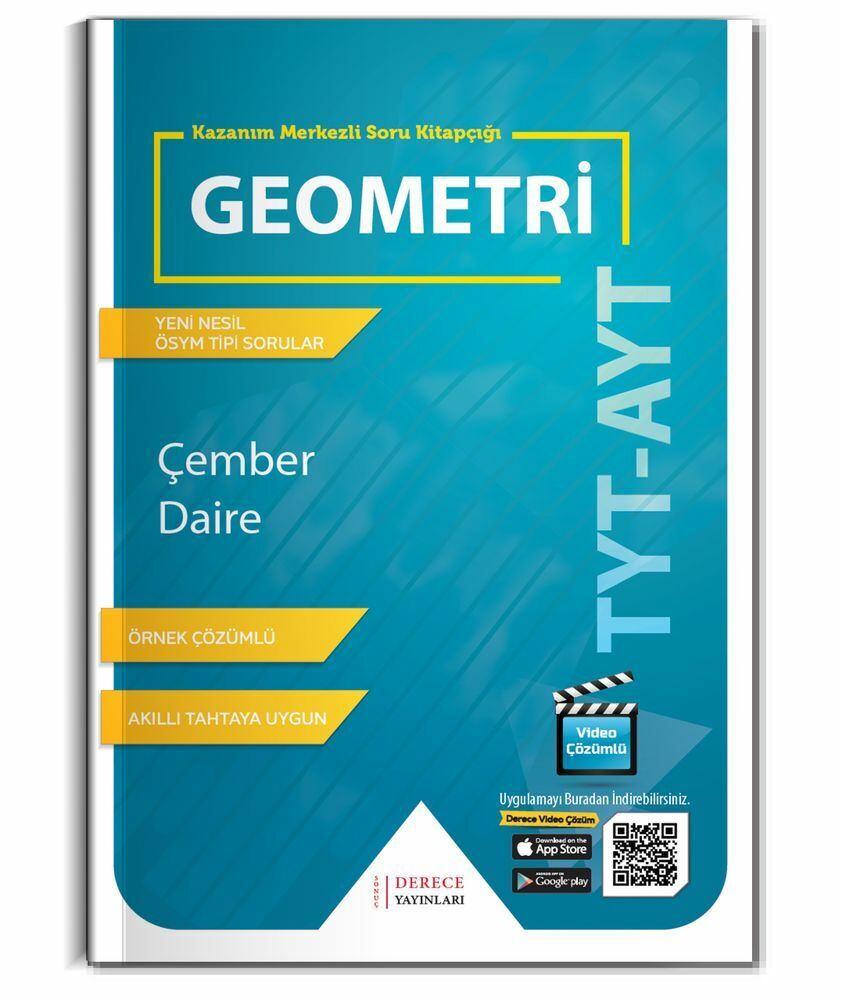 Derece Yayınları TYT AYT Çember Daire