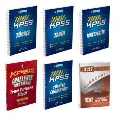 2027 Murat KPSS Defteri Türkçe + Tarih + Matematik
