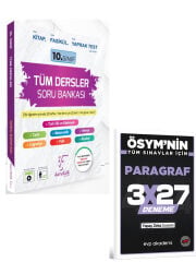 Karekök 2027 10. Sınıf Tüm Dersler Soru Bankası+EVP Akademi 3x27 Paragraf Deneme
