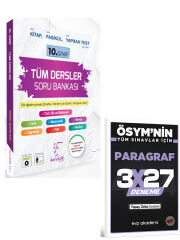 Karekök 2027 10. Sınıf Tüm Dersler Soru Bankası+EVP Akademi 3x27 Paragraf Deneme
