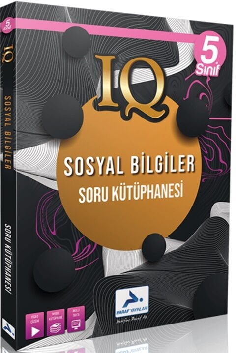 Paraf Yayınları 5. Sınıf Sosyal Bilimler IQ Soru Bankası