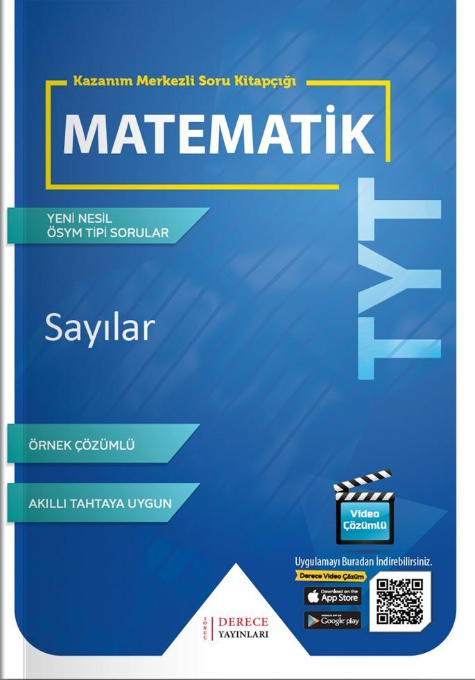 Derece Yayınları TYT Sayılar