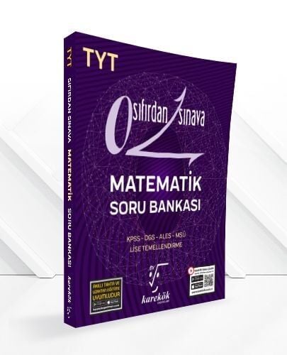 Karekök Yayınları TYT Sıfırdan Sınava Matematik Soru Bankası