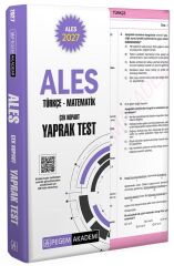 Pegem 2027 ALES Yaprak Test Pegem Akademi Yayınları