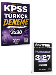 Peramila 2027 KPSS Türkçe 3 Deneme Çözümlü+ EVP Akademi Paragraf