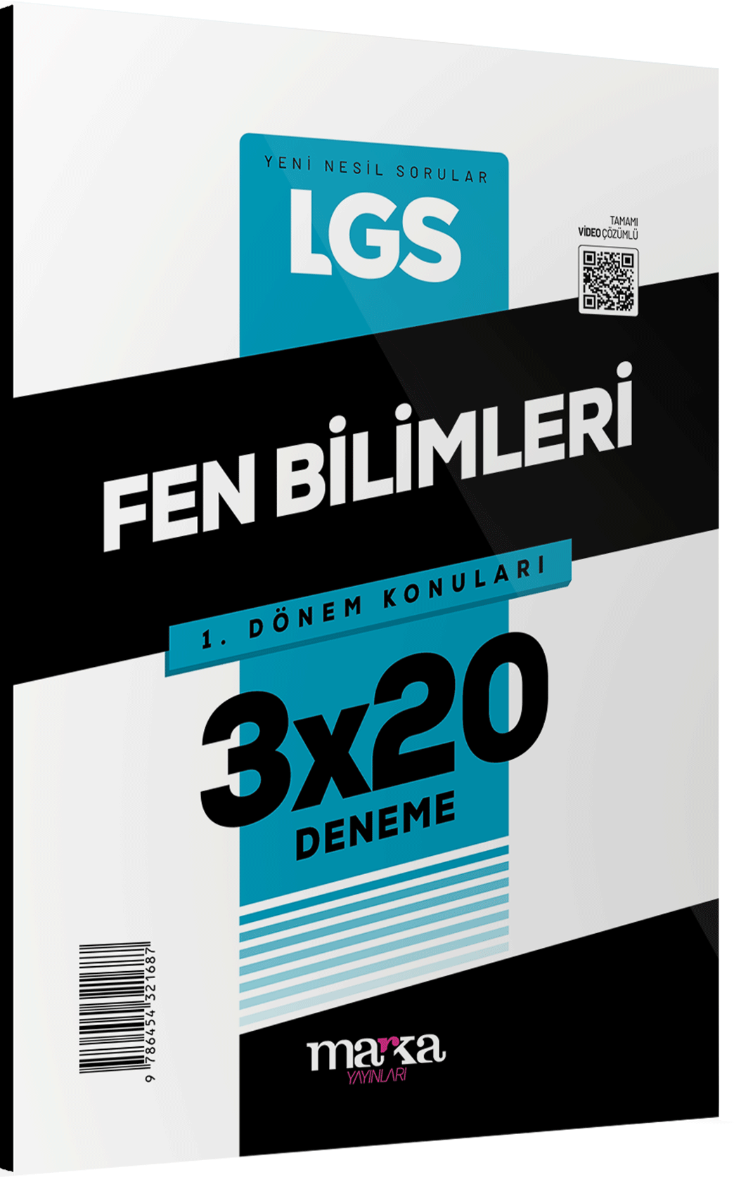 Marka 2025 8. Sınıf LGS 1. Dönem Fen Bilimleri 3x20 Deneme Marka Yayınları