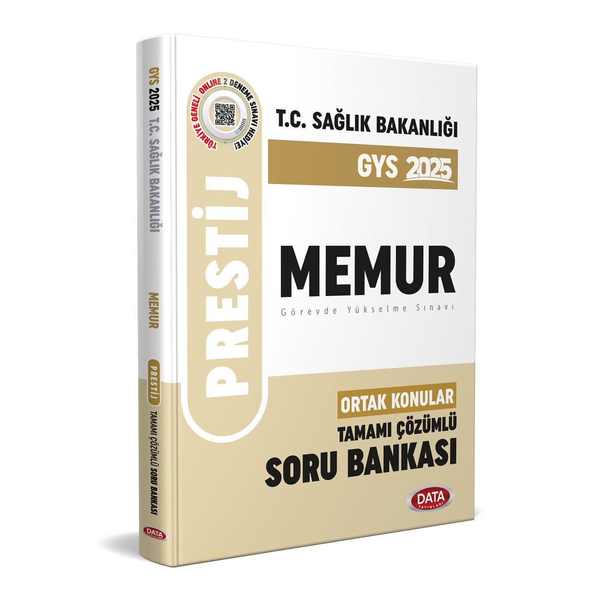 Data Yayınları T.C. Sağlık Bakanlığı Memur VHKİ GYS Tamamı Çözümlü Soru Bankası