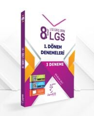 Karekök Yayınları 8. Sınıf LGS Tüm Dersler 1. Dönem 3 Deneme
