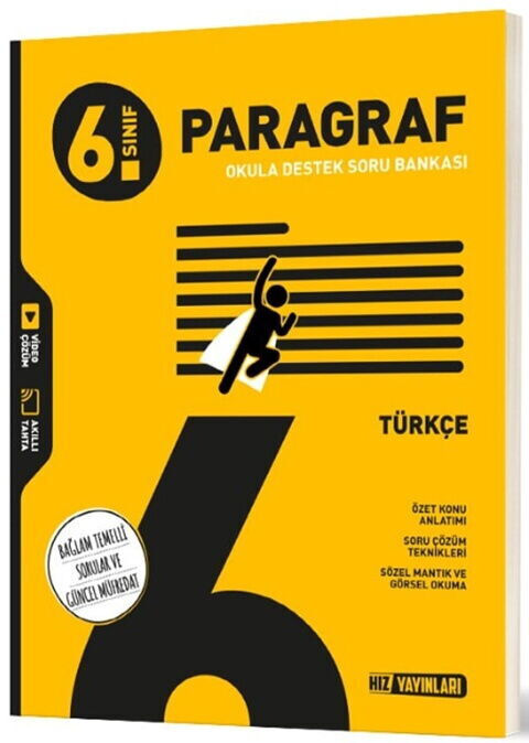 2027 Hız Yayınları 6. Sınıf Paragraf Soru Bankası