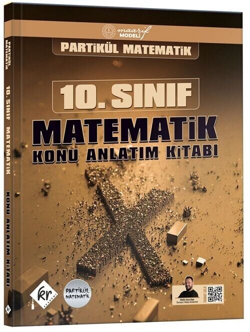 KR Akademi 10. Sınıf Partikül Matematik Konu Anlatım Kitabı - Melih Akgündüz KR Akademi