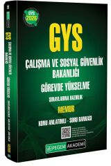 Pegem 2026 GYS Çalışma ve Sosyal Güvenlik Bakanlığı Memur Konu Anlatımlı Soru Bankası Görevde Yükselme Pegem Akademi Yayınları